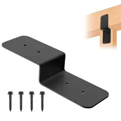 GENERICO - Soporte Metálico Z Conector Madera Viga Pérgola 6 Pulgadas