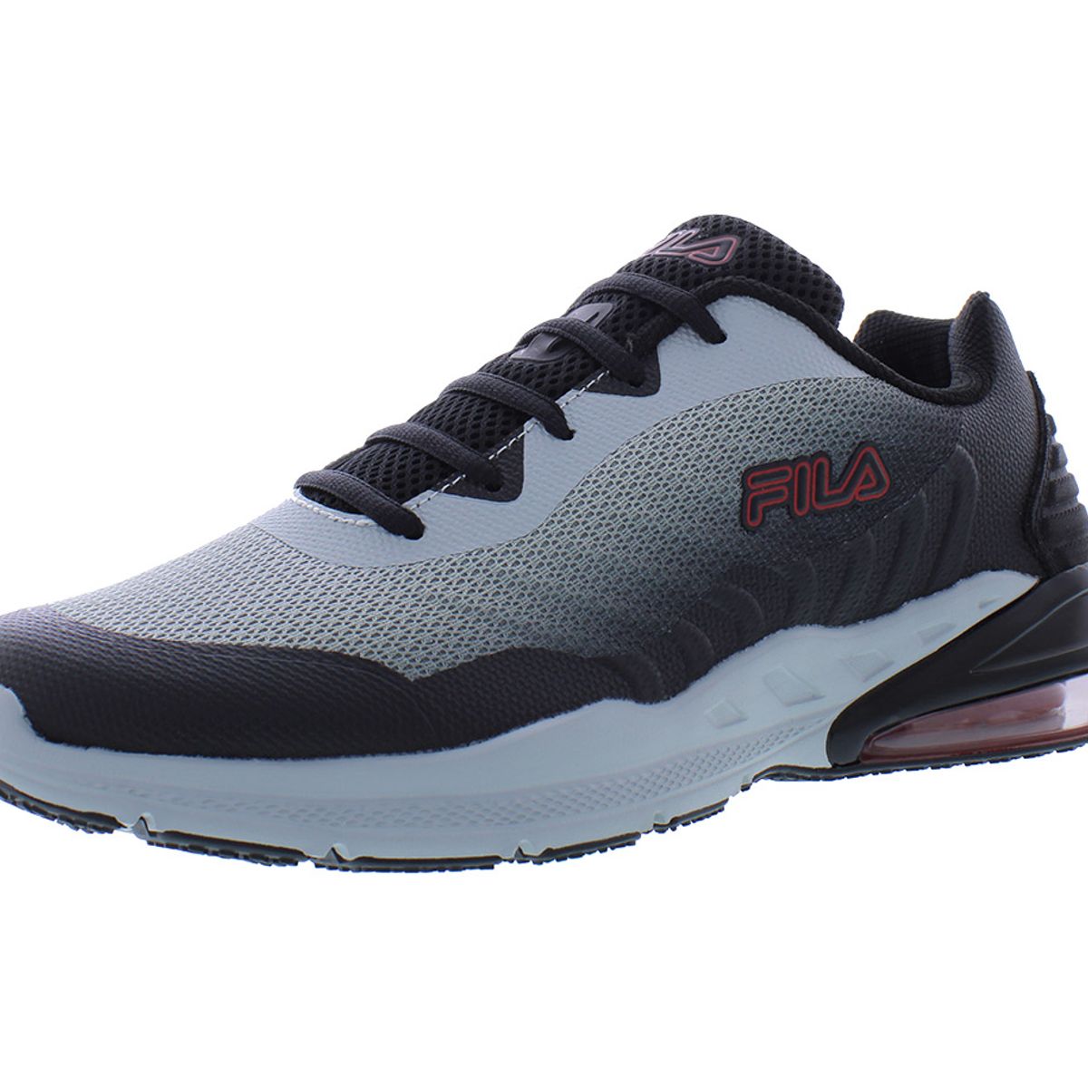 FILA - Zapatos casual Fila Acumen Viz 2 Mens Shoes Size 10, Color SilverBlackRed