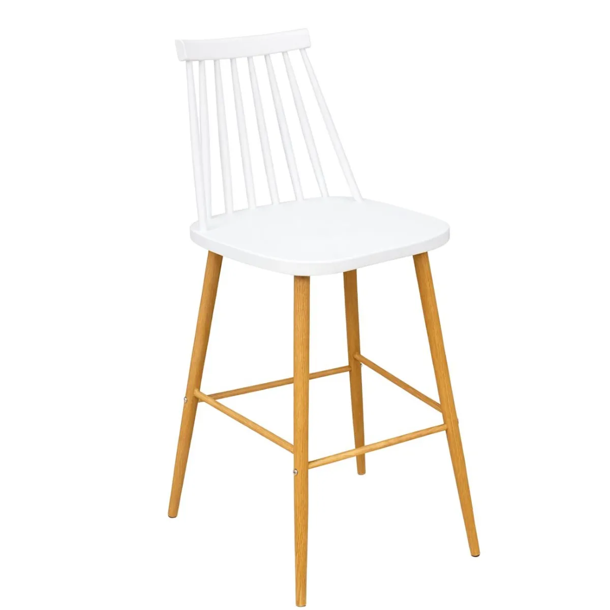 HABITA2 CHILE - Taburete de Bar 65 cm Royal Estilo Nórdico