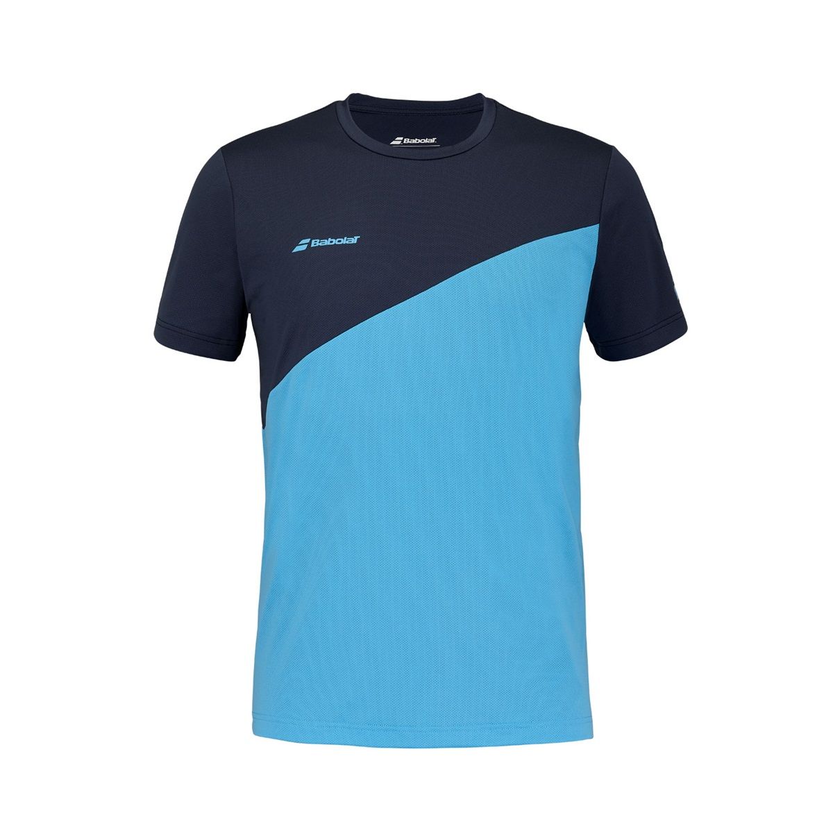 BABOLAT - Polera Babolat Drive Crew Neck Tee Azul Tenis Padel
