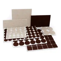 GENERICO - Set 133 Almohadilla Protectora Fieltro Sillas Mesas Muebles