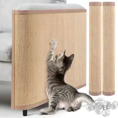 EVERSO - Rascador Gato Sillon Muebles Tipo Alfombra Sisal 80x50cm