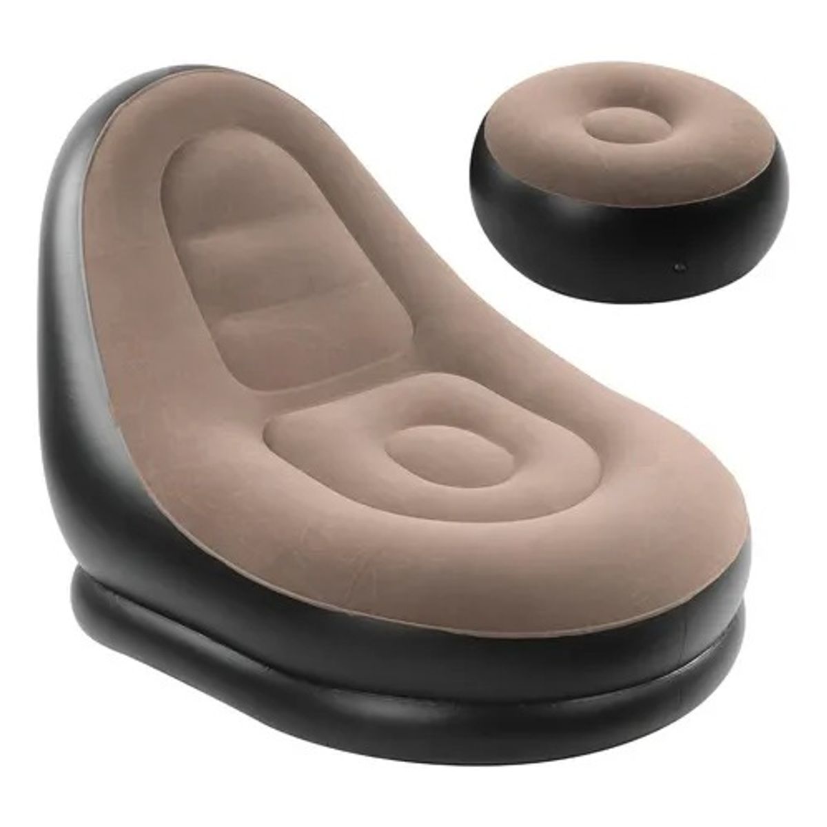 MOVI - Sofá Sillón Inflable, Posa Pies