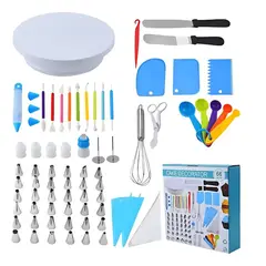 GENERICO - Set Decoración Pasteles Kit Pastelería Set Repostería 66 Pcs