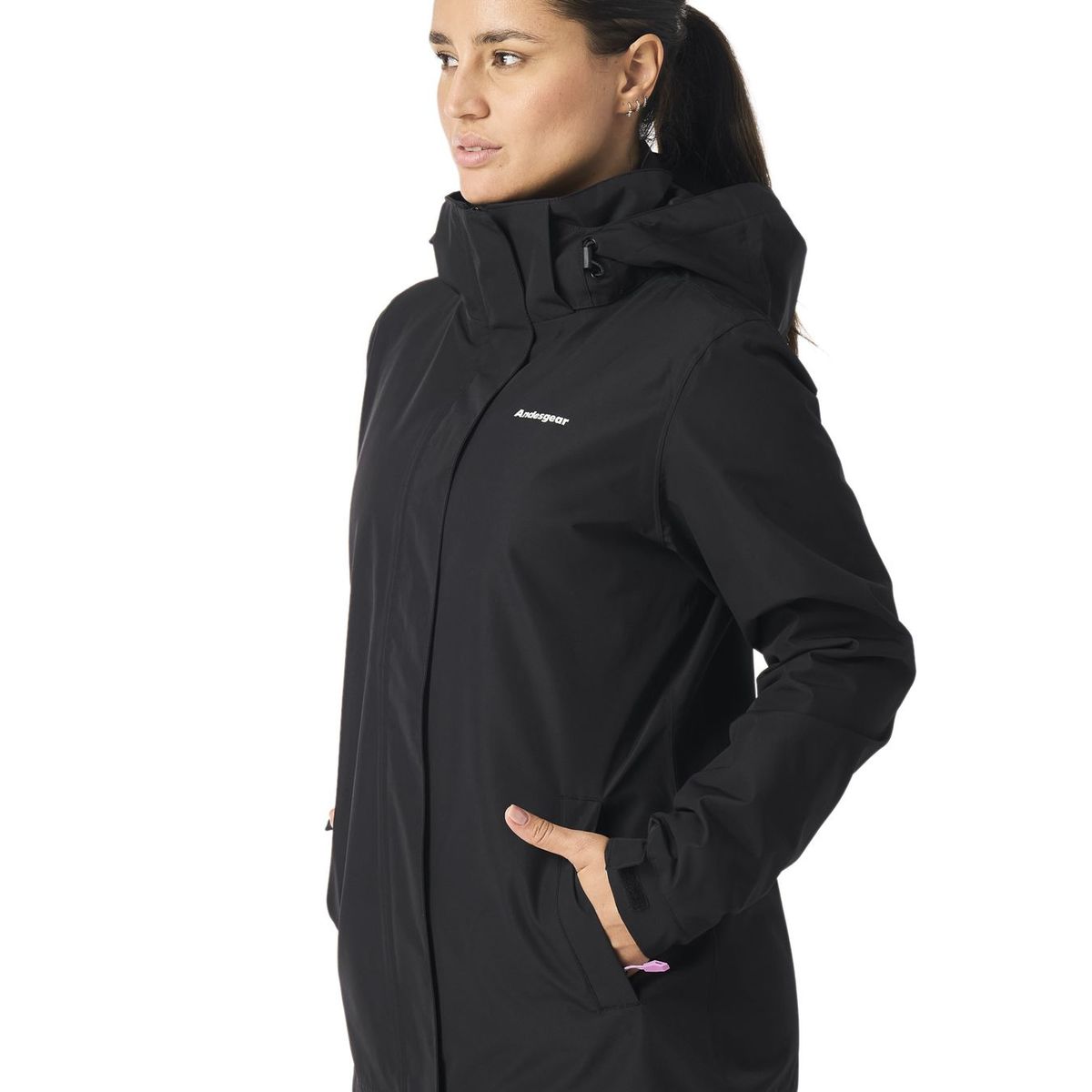 ANDESGEAR - Chaqueta Mujer Cochamo Negro Andesgear