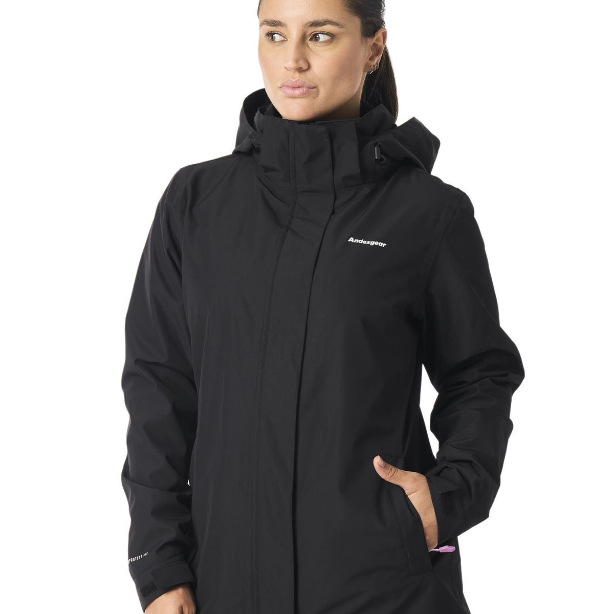 ANDESGEAR - Chaqueta Mujer Cochamo Negro Andesgear