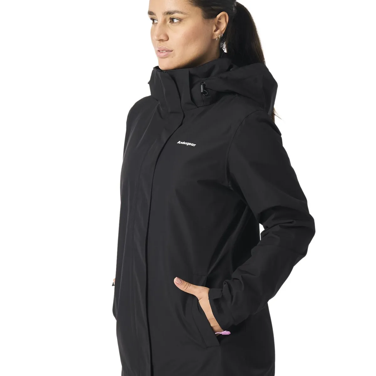 ANDESGEAR - Chaqueta Mujer Cochamo Negro Andesgear