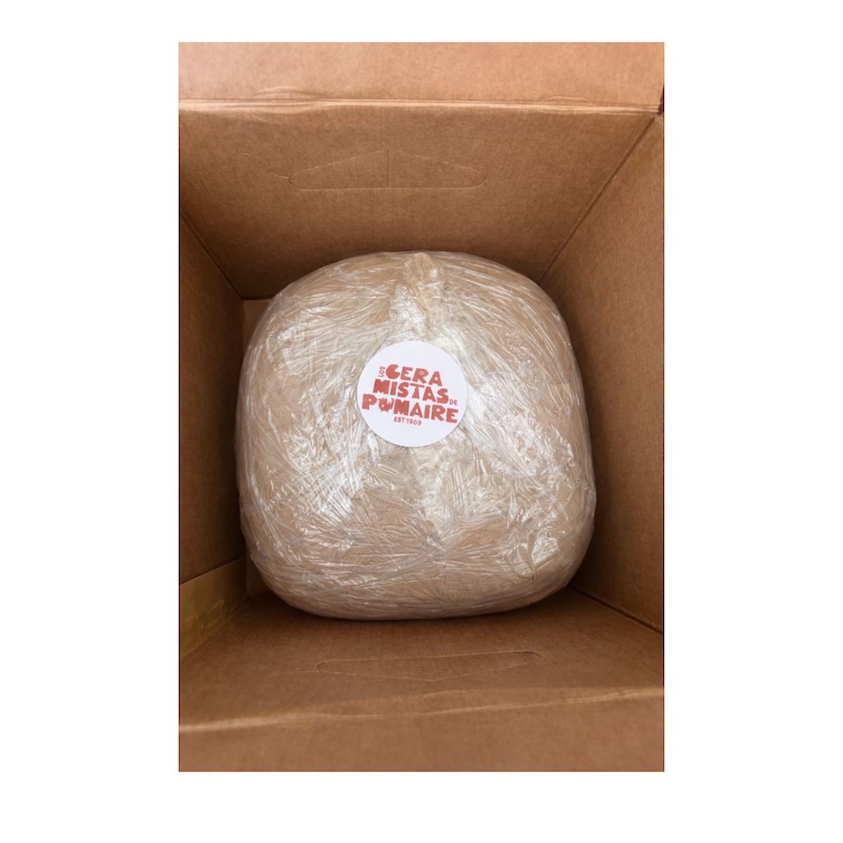 GENERICO - Bolo 10 Kg Arcilla Blanca Tipo Gres (Alta T° 1050° - 1300°C)