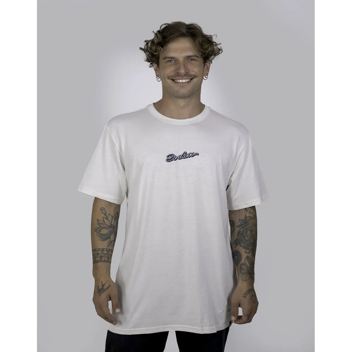 DC SHOES - Polera Hombre Melted Core Blanco DC