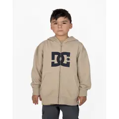 DC SHOES - Poleron Niño Star Zh Otr Café DC