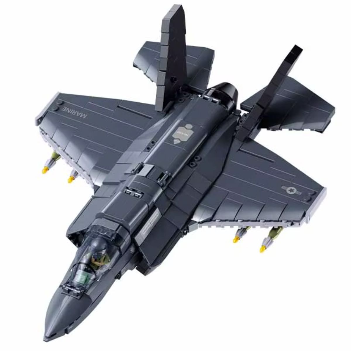 SLUBAN - Avión F-35C Lightning II USMC compatible Lego