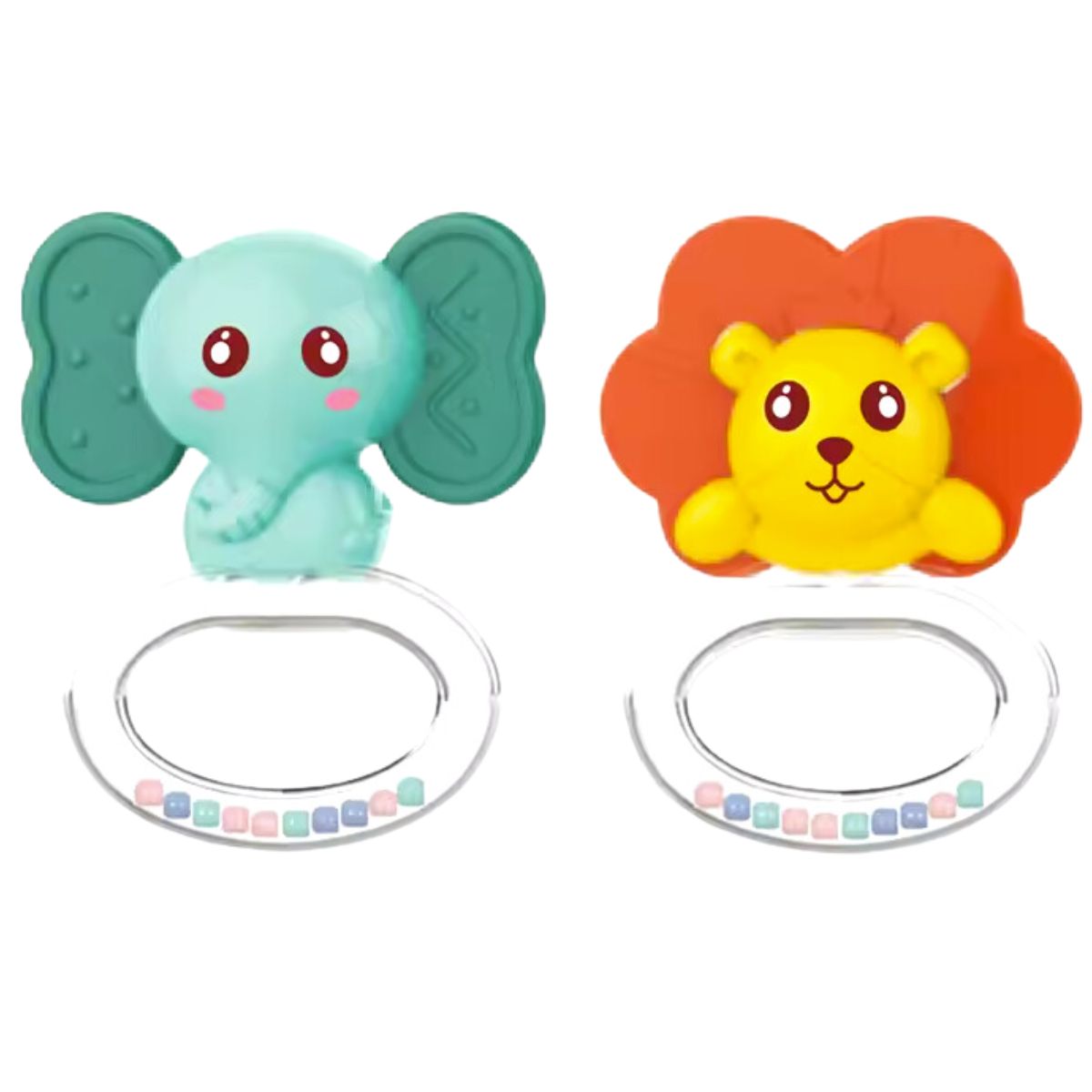 HUANGER - Huanger Set 6 Mordedores con Sonajeros para Bebés