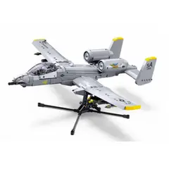 SLUBAN - Avión de Ataque A-10C Warthog USAF compatible Lego