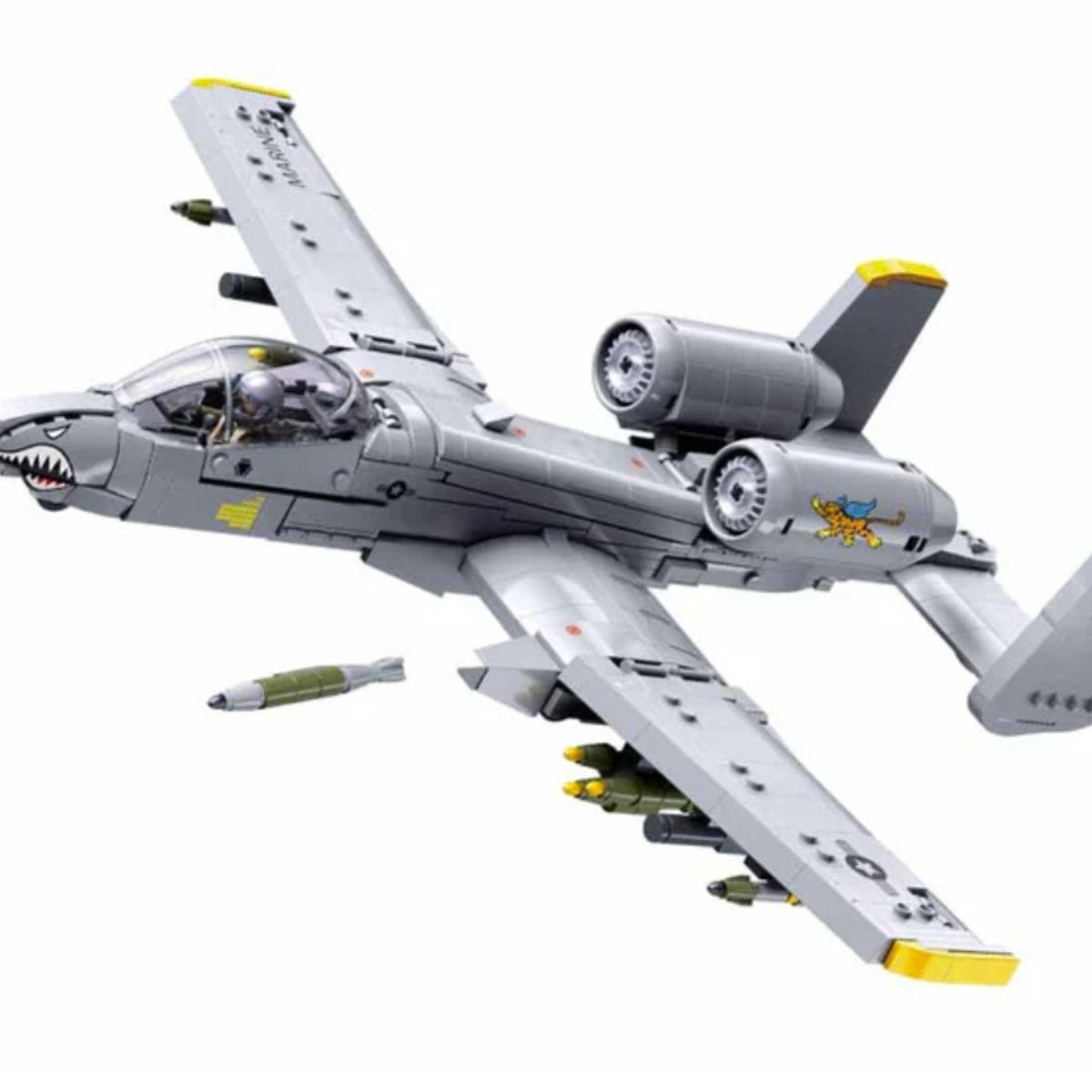 SLUBAN - Avión de Ataque A-10C Warthog USAF compatible Lego