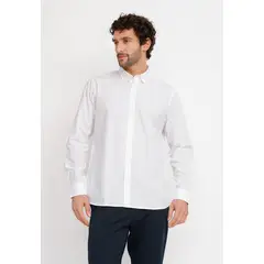 TRIAL - Camisa ML Hombre Basilio Blanco