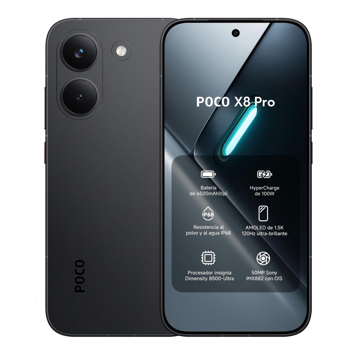 XIAOMI - POCO X8 Pro Negro 8GB + 512GB