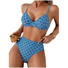 TIOZONEY - Traje de baño y bikinis - Azul