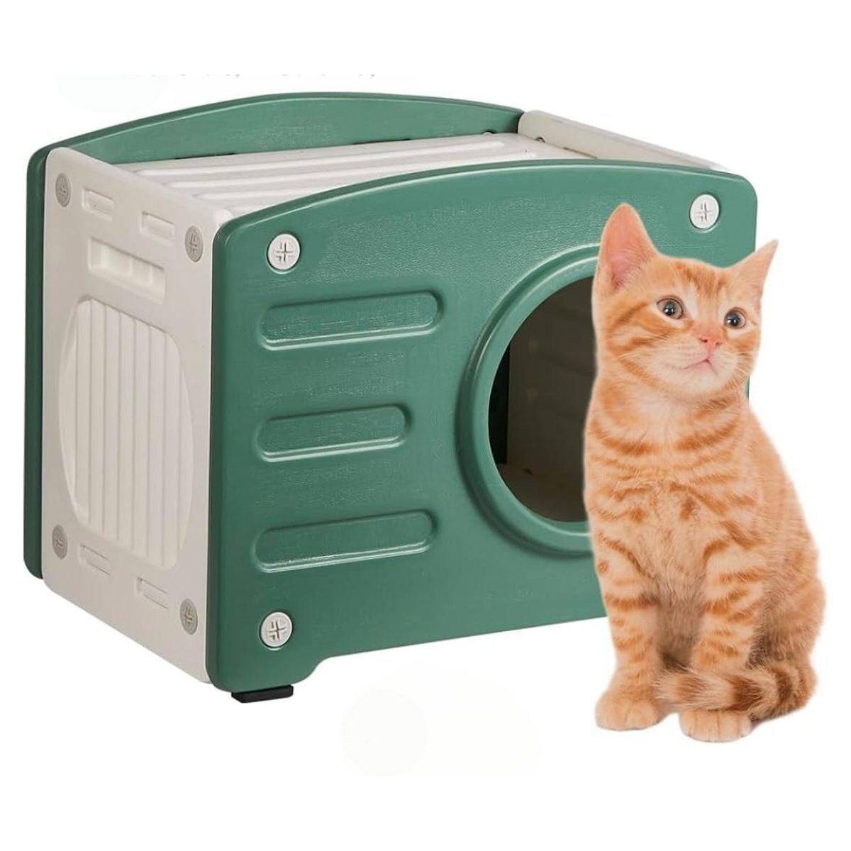 GENERICO - Casa Cama Para Gatos Multifuncional - Mesa Decorativa Gatos