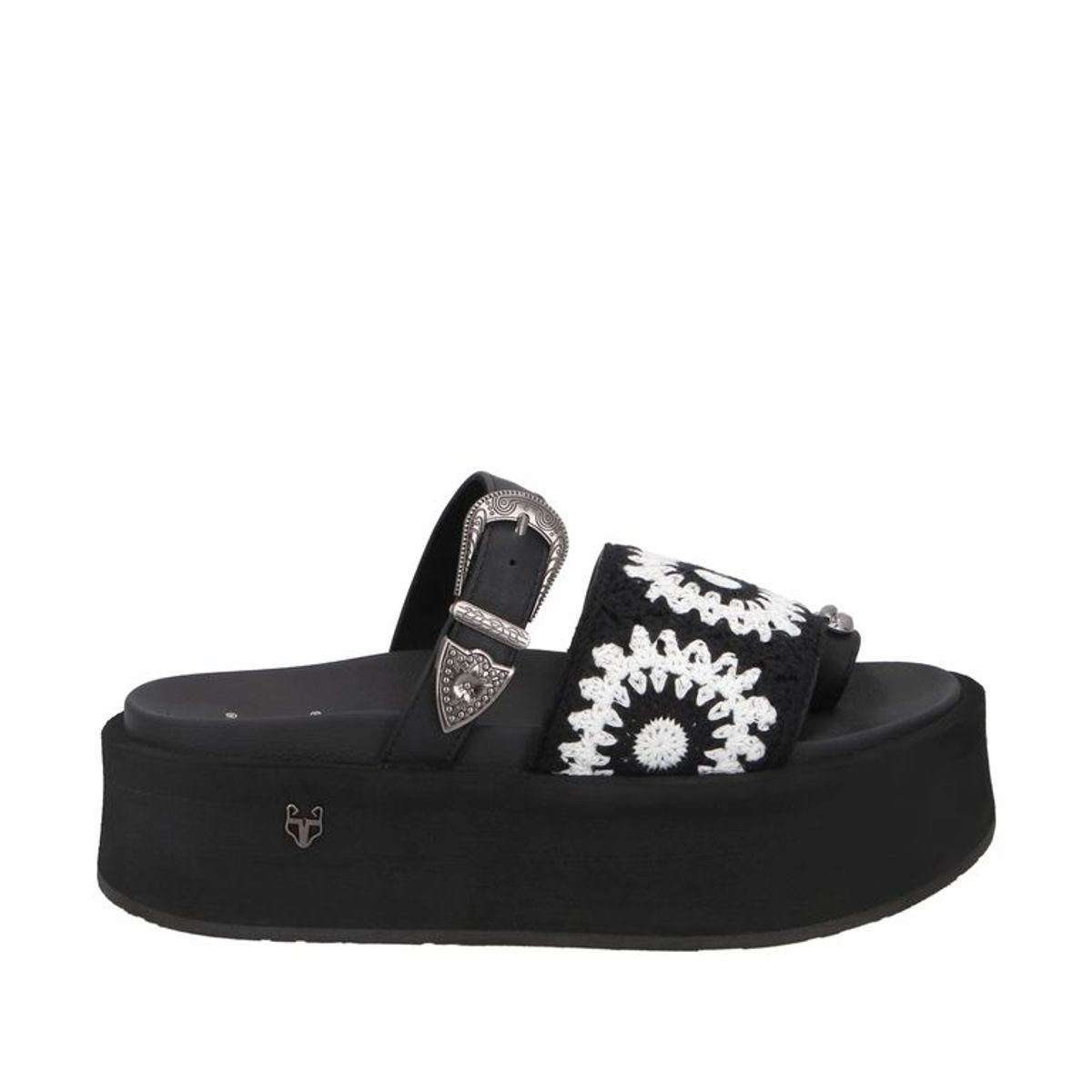 GOTTA - Sandalia Mujer Plataforma Negra 55942 Gotta