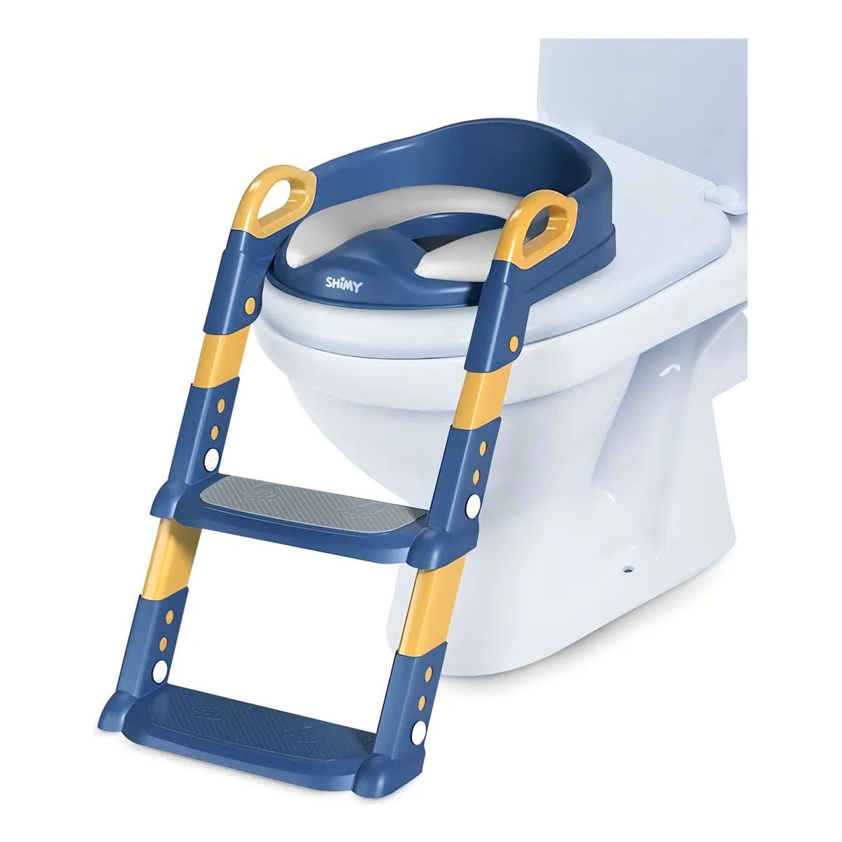 NO LOGO - Asiento Entrenador Niña Niño Con Escalera Plegable 2-5 Años