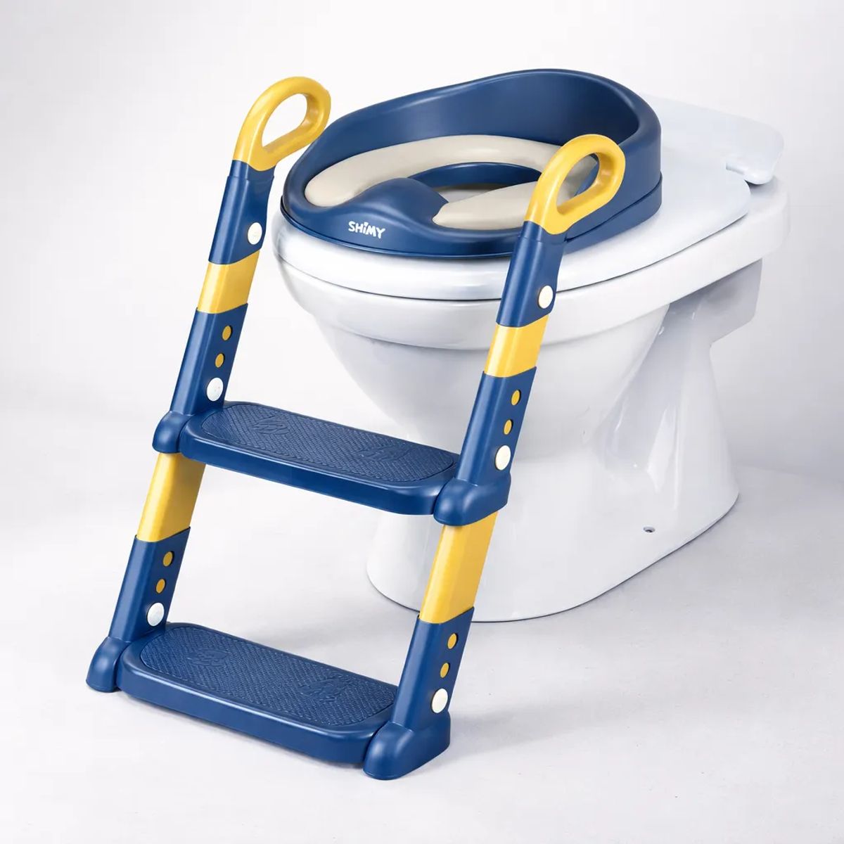 NO LOGO - Asiento Entrenador Niña Niño Con Escalera Plegable 2-5 Años