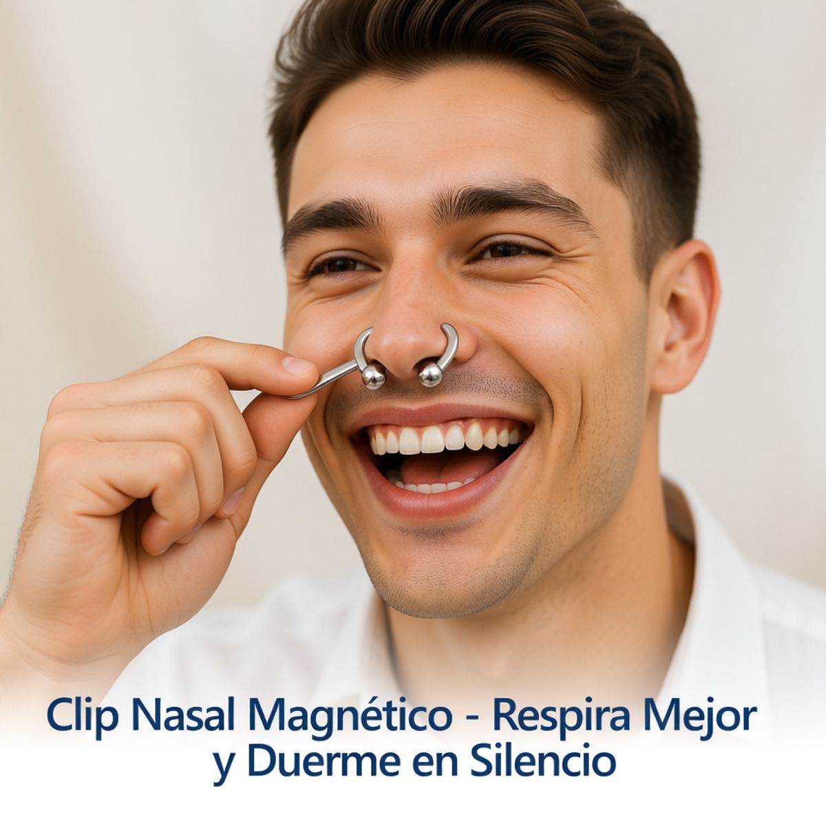 MOVI - Clip Nasal Biomagnético Antirronquidos