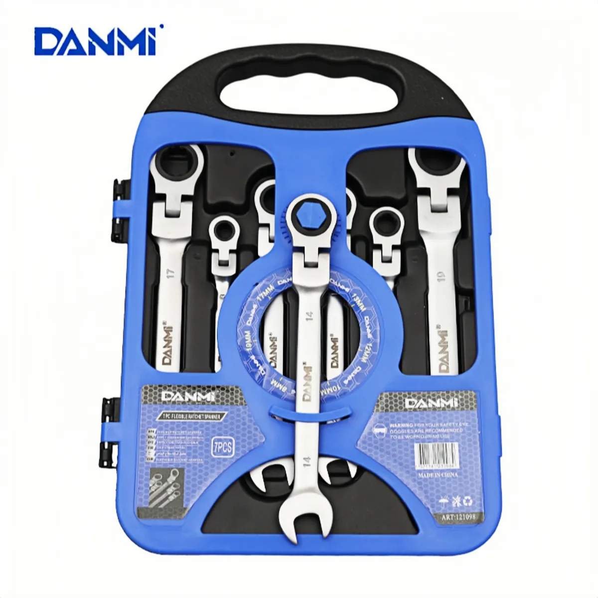 DANMI - Juego  De Llaves 7 Pcs Cchicharra Danmi