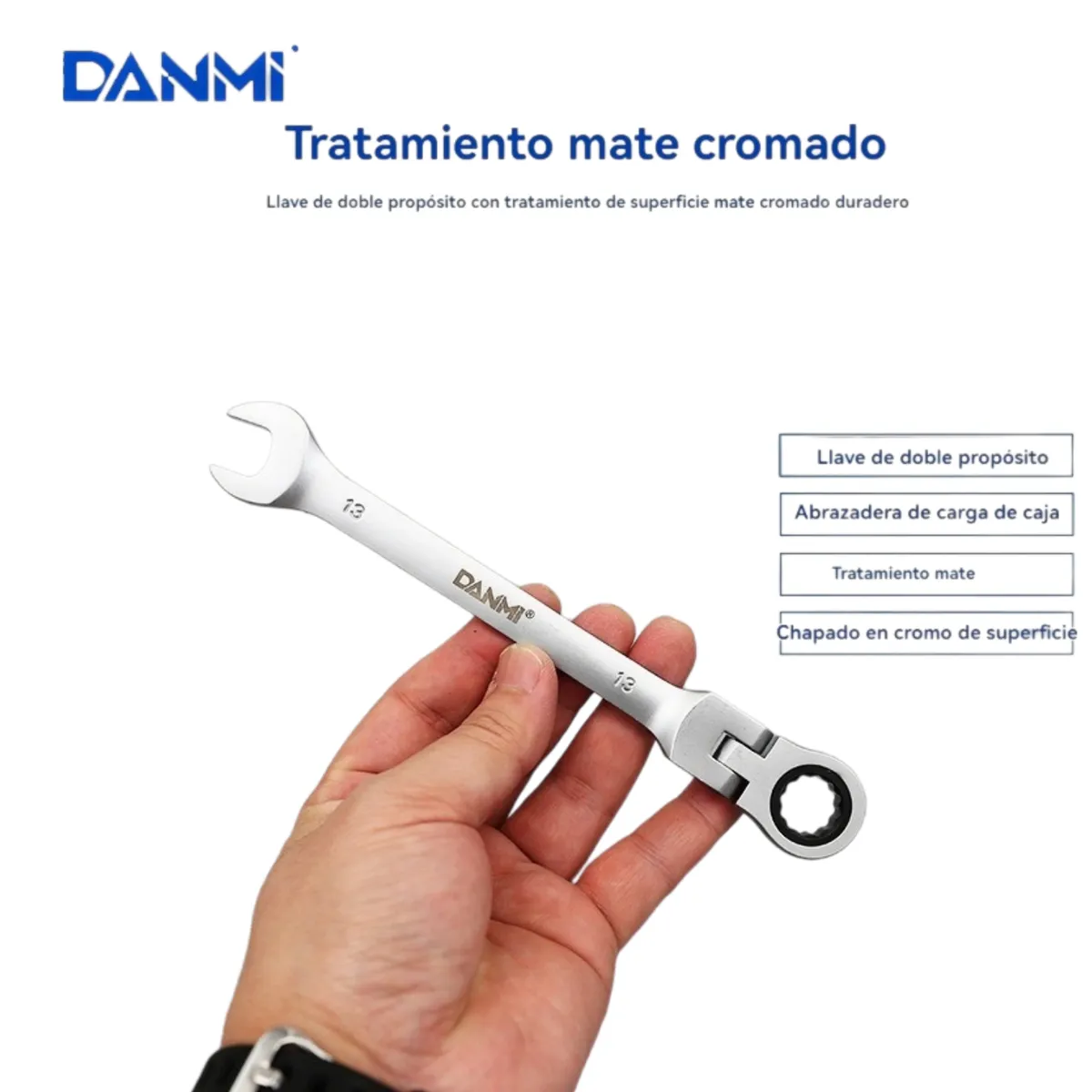 DANMI - Juego  De Llaves 7 Pcs Cchicharra Danmi