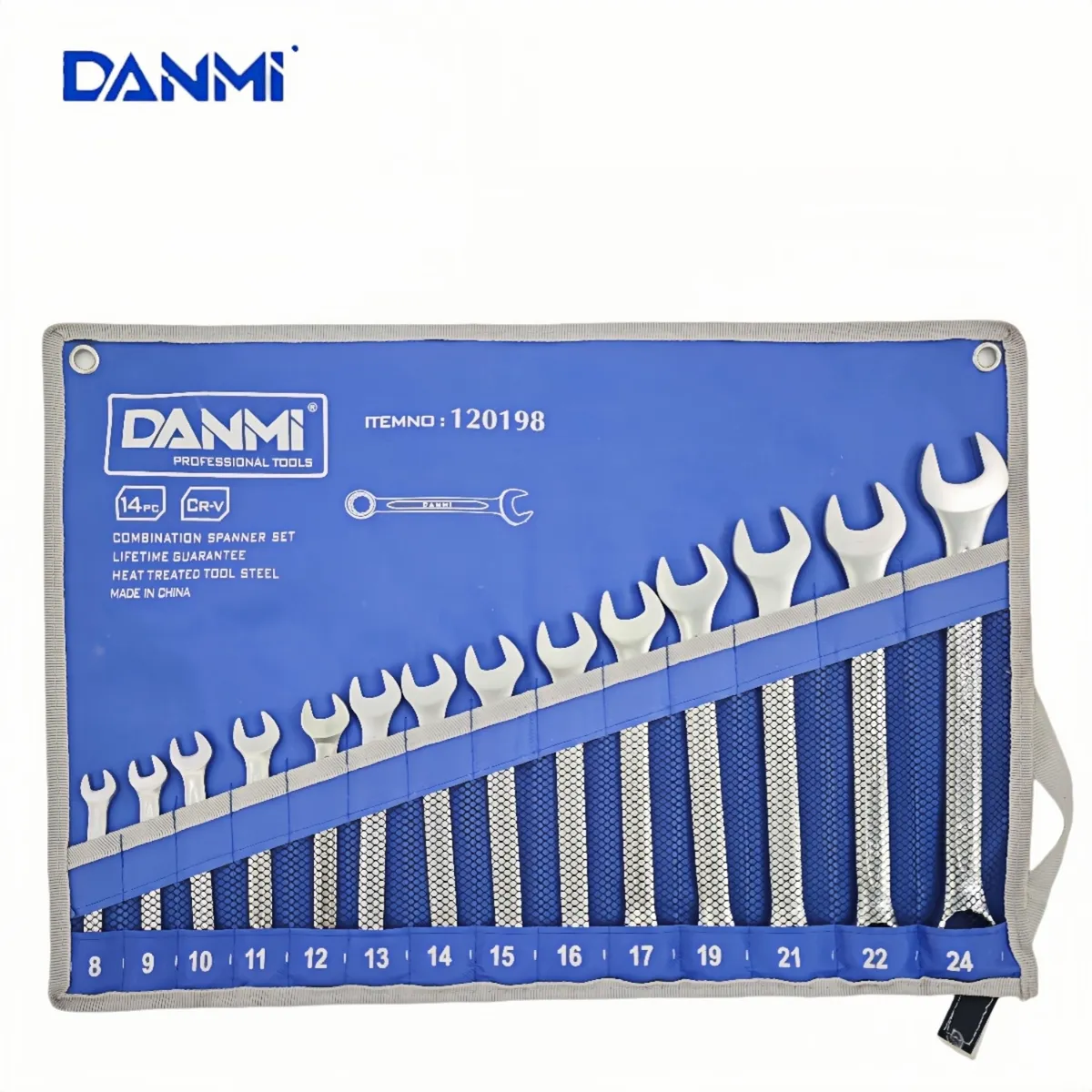 DANMI - Juego Llave Punta Corona 14 Piezas 8-24 Mm Industrial Danmi