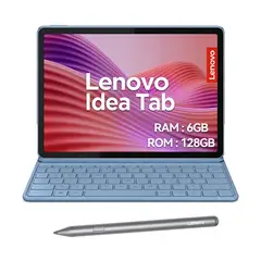 LENOVO - Tablet Idea Tab 6+128GB 11 WIFI 2.5K-Azul+ Teclado Azul Lenovo+Lápiz táctil