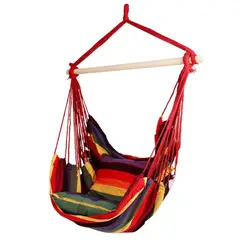 GENERICO - Silla Hamaca Rayada Relajante