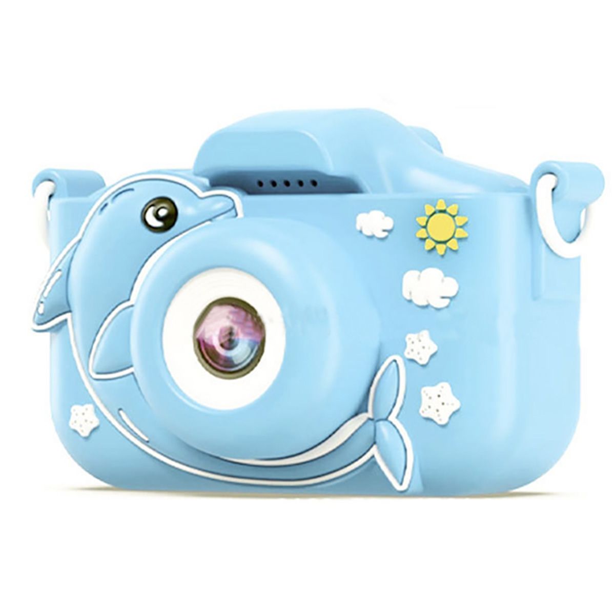 ATURE - Mini Cámara Fotográfica Digital Para Niños Con Funda Y 64 Gb
