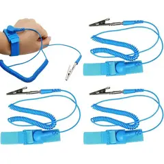 KUANGYE - Pack X4 Pulsera Antiestática Comodidad Y Seguridad