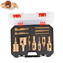 GENERICO - Brocas Ceramica Porcelanato Diamantada 6mm A 35mm 12 Pack