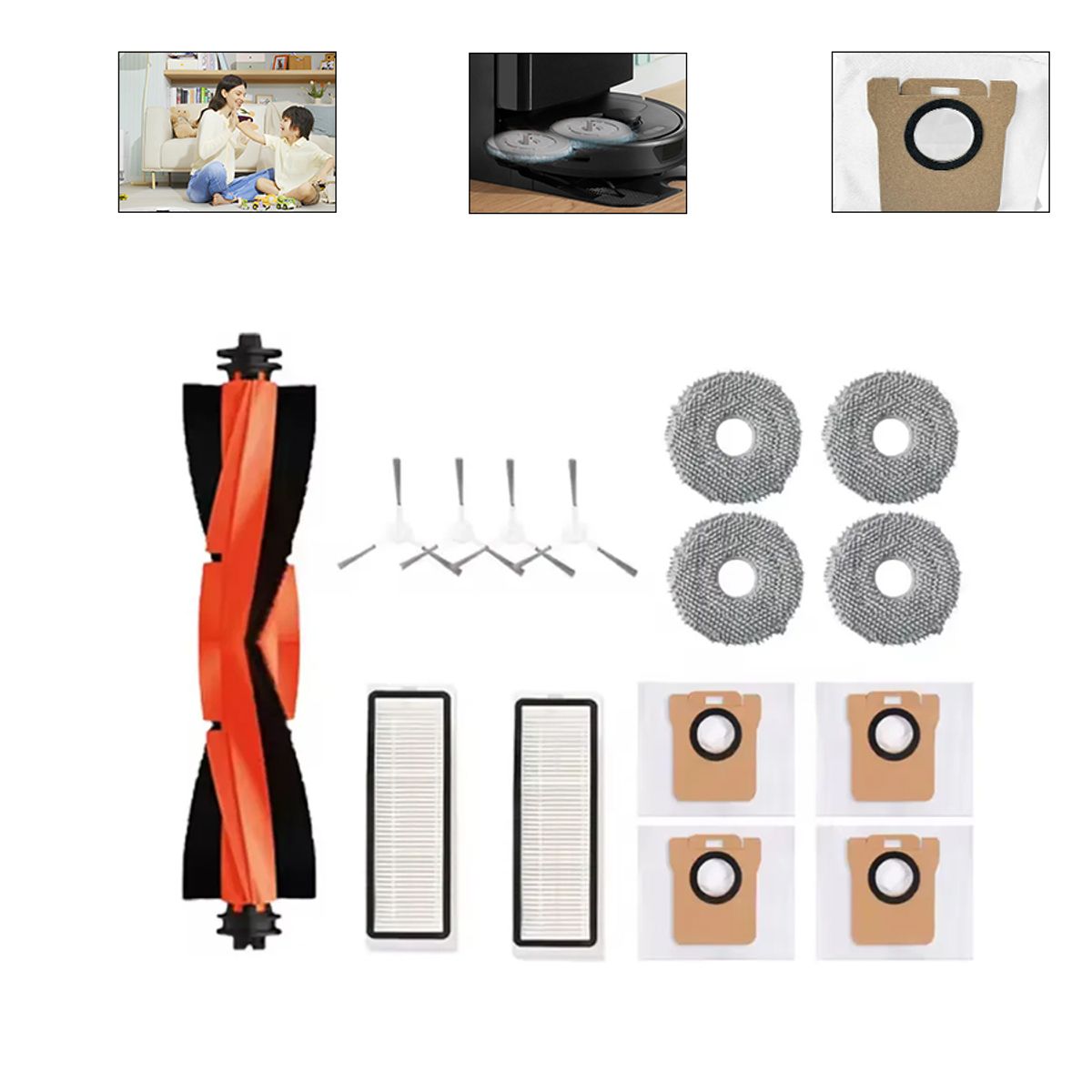 GENERICO - Repuestos Para Aspiradora Robot Xiaomi X20+ X20 Plus Max Pro