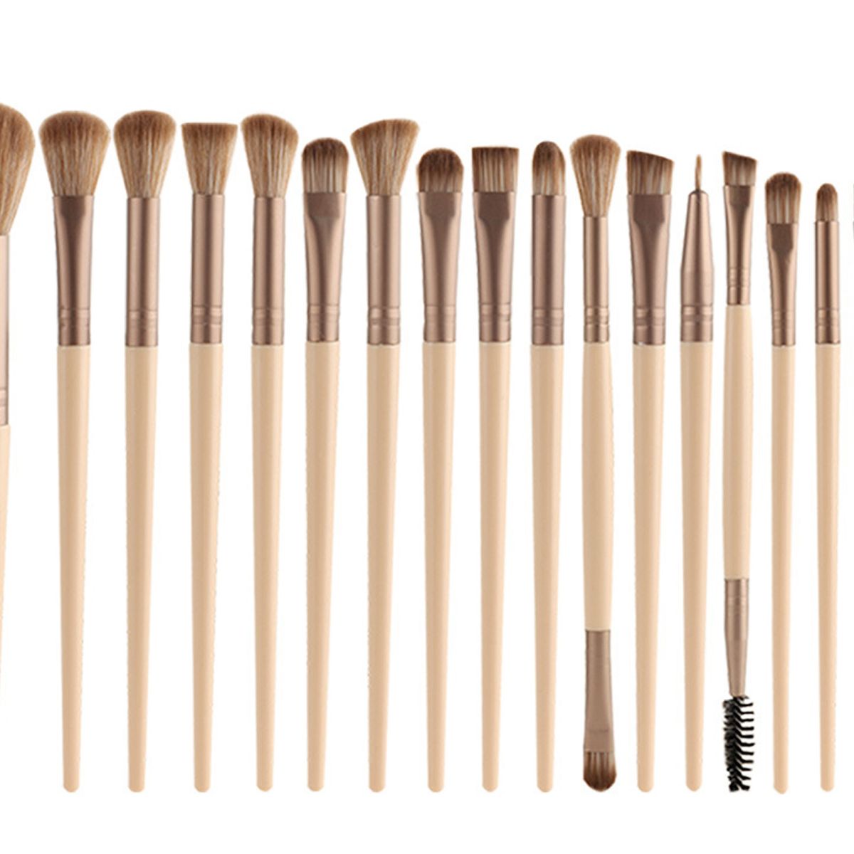 TNAKIEX - Set 45 Herramientas Belleza Brochas Maquillaje Profesional