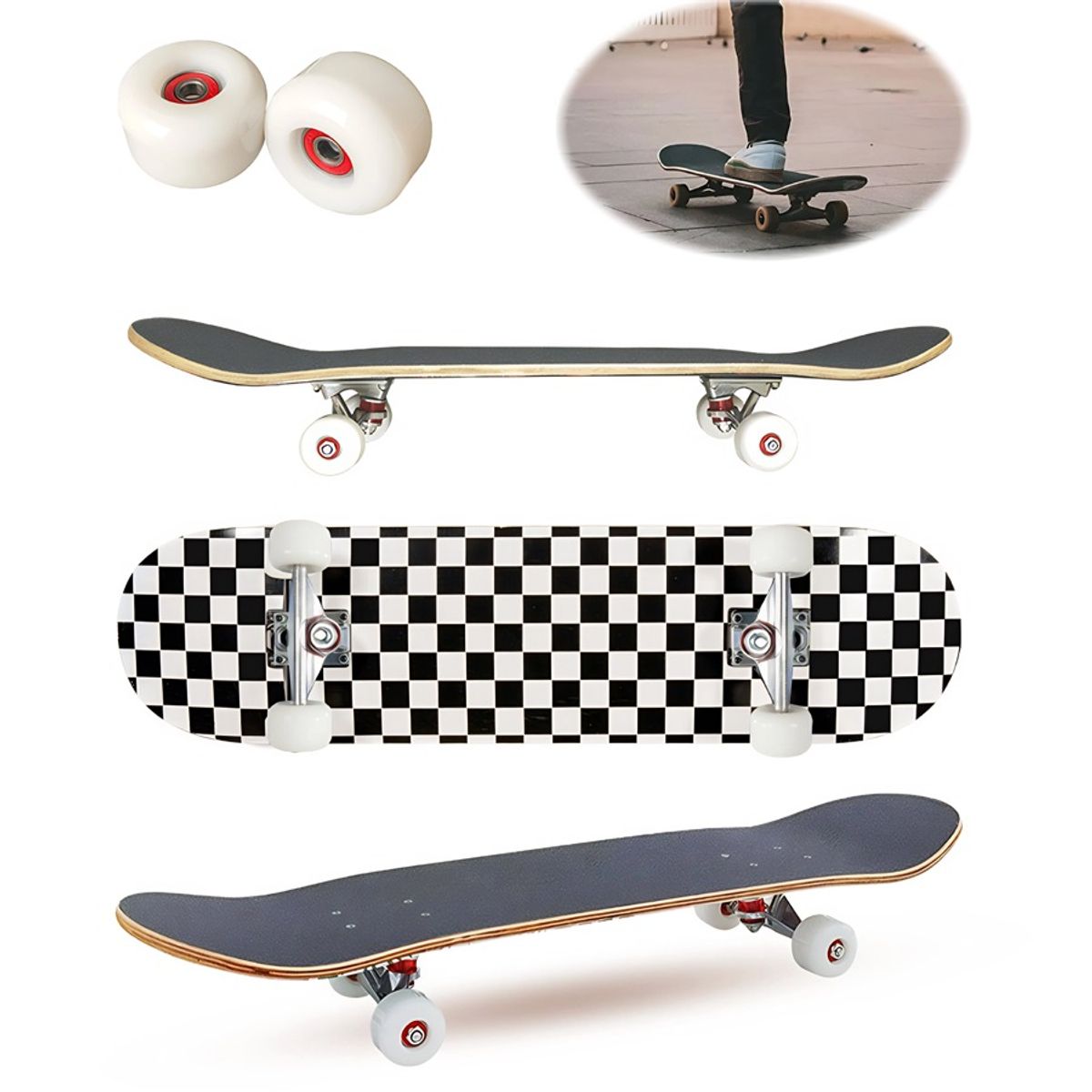 GENERICO - Patineta Para Principiantes Adolescentes Adultos Importante