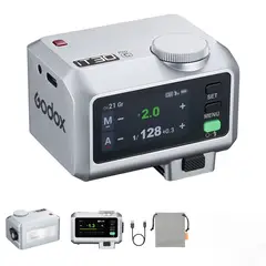 GODOX - Flash IT30Pro-C para Canon TTL HSS 18000s Mini Flash de pantalla táctil - Plata