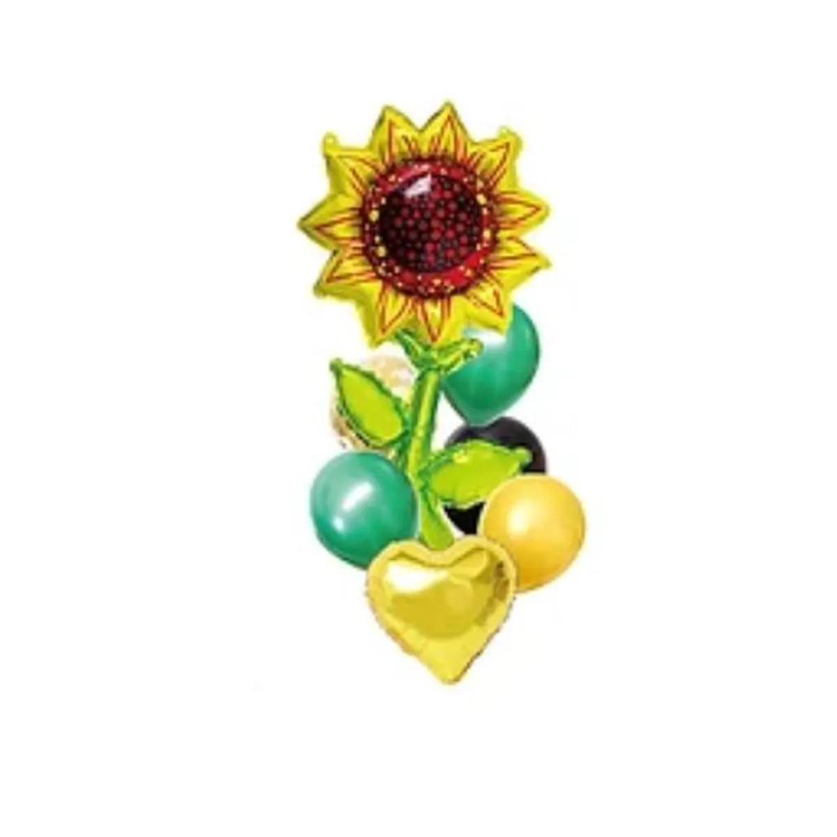 GENERICO - Set de globos girasol 7pcs