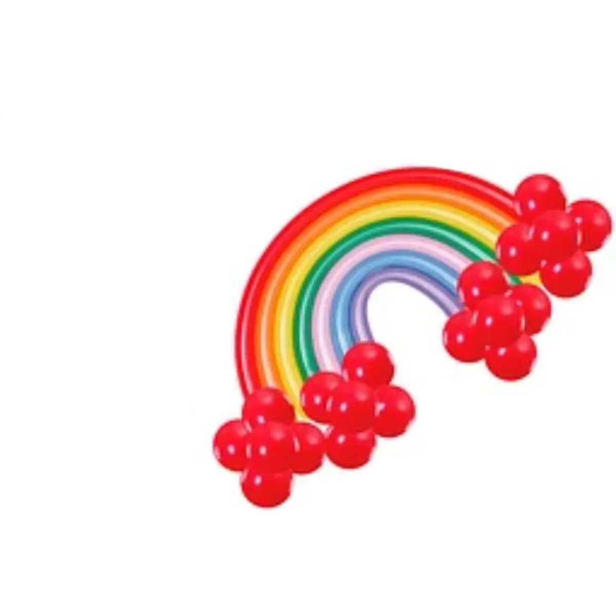 GENERICO - Set de globos largos y globos de latex colores surtidos 32pcs