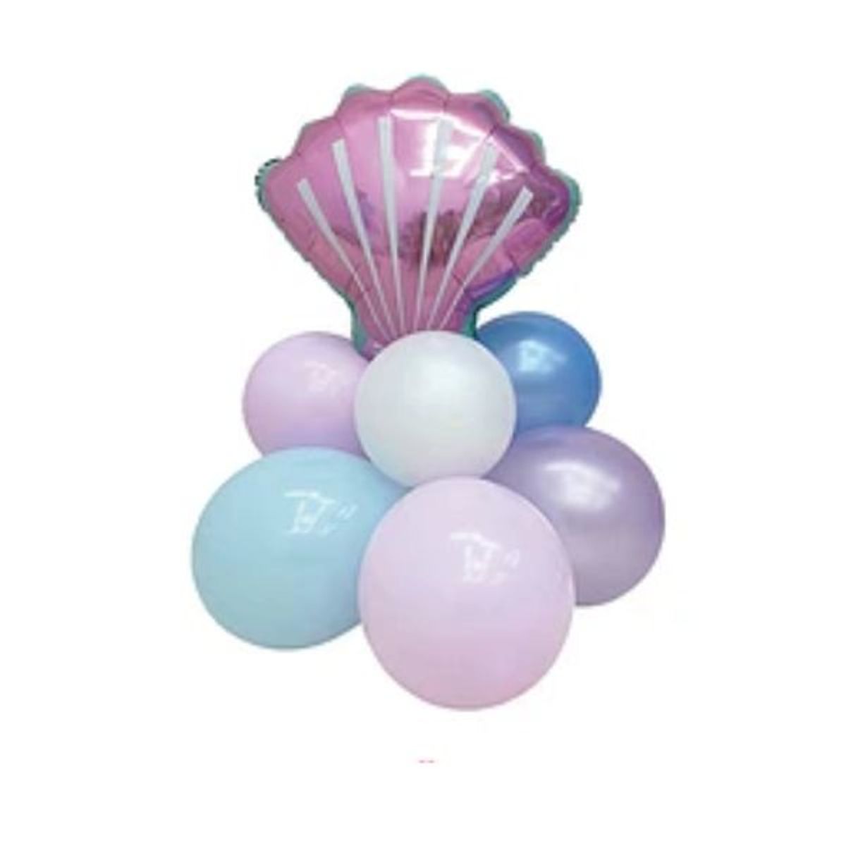 GENERICO - Set de globos ostra 9pcs