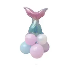 GENERICO - Set de globos sirena 9pcs