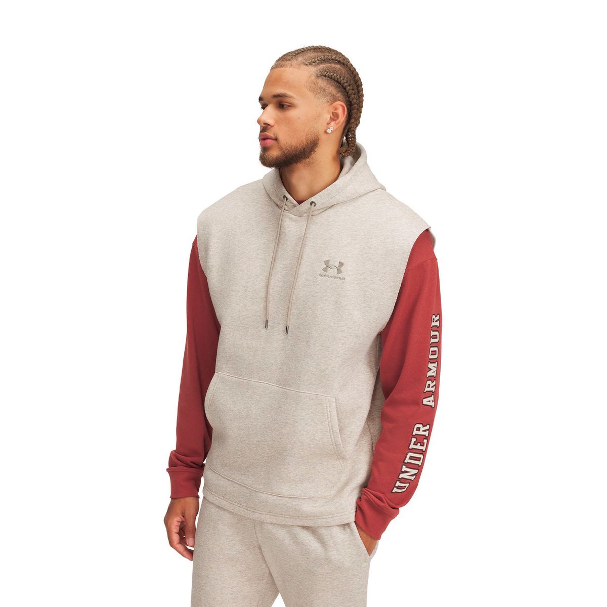 UNDER ARMOUR - Poleron S/M UA Icon Café Hombre UNDER ARMOUR