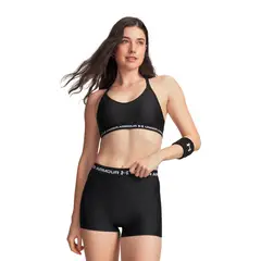 UNDER ARMOUR - Peto UA Crossback Low Negro Mujer