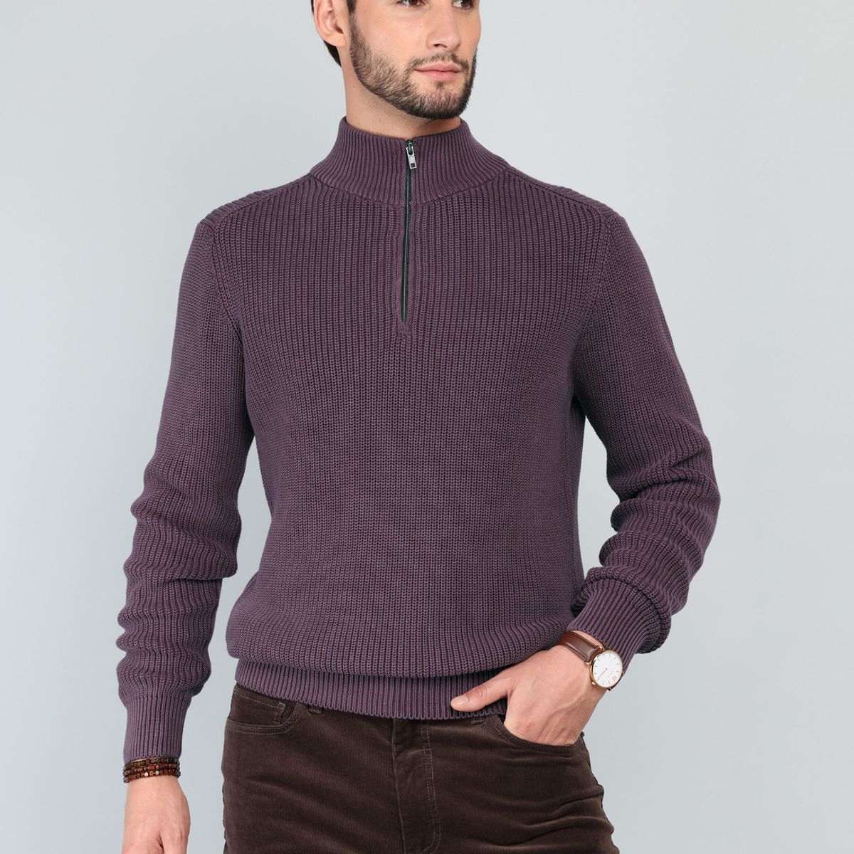 ARROW - Sweater Stone Wash Regular Fit Burdeo Arrow ARROW