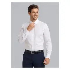 ARROW - Camisa Formal Texturada Slim Fit Blanco