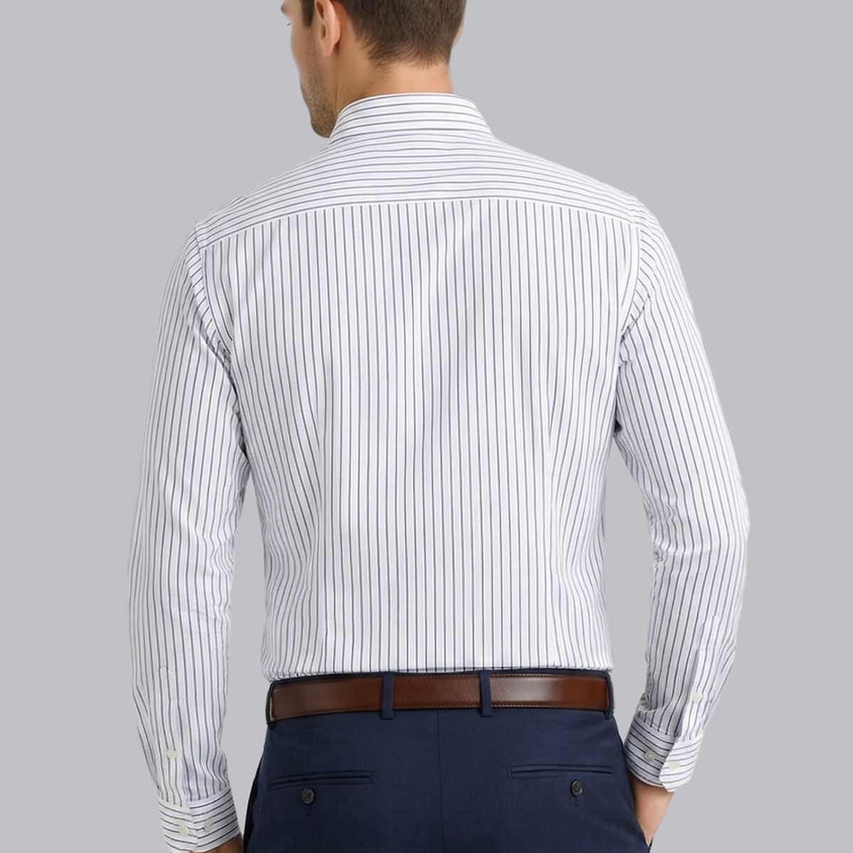 ARROW - Camisa Formal Rayas Slim Fit Blanco Arrow ARROW