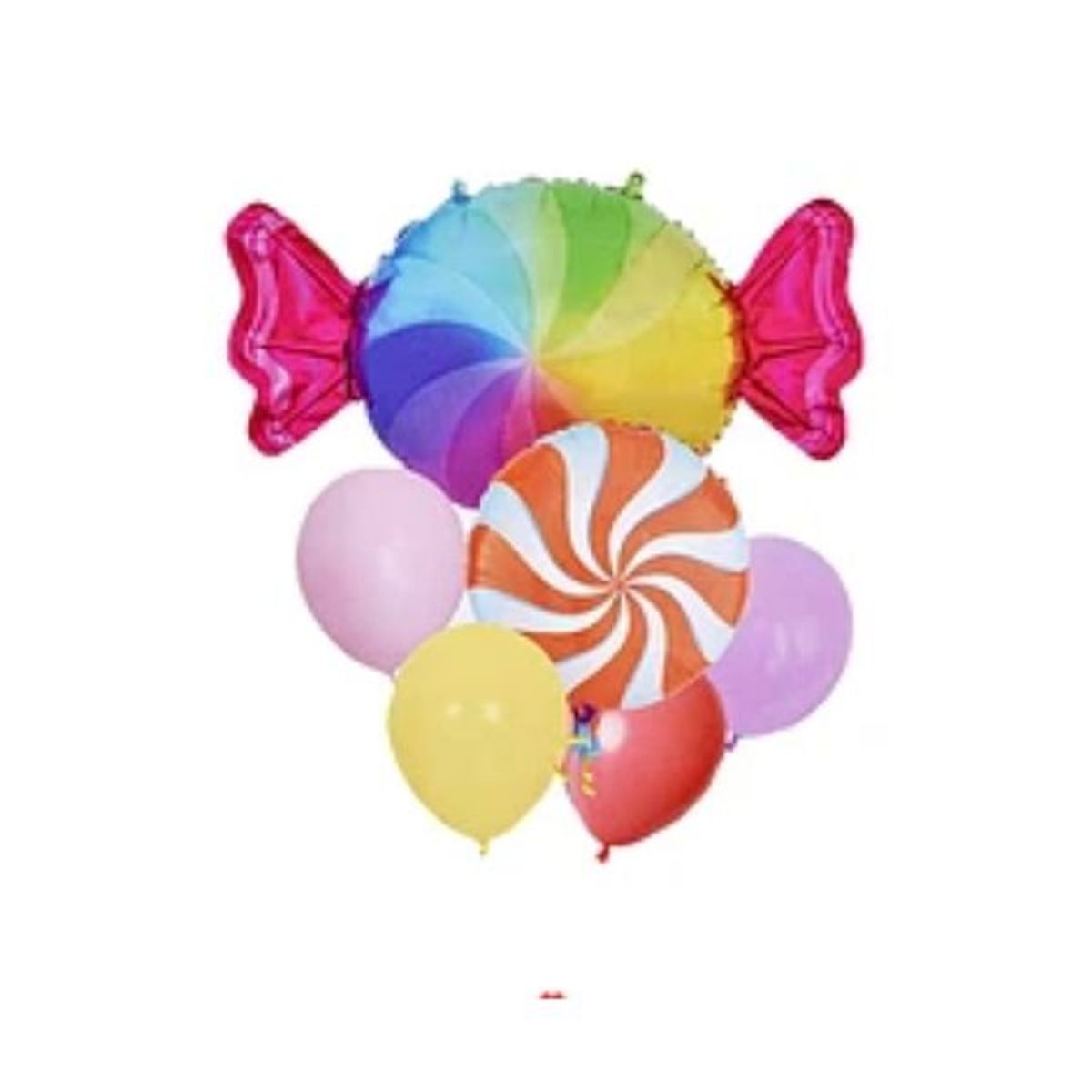 GENERICO - Set de globos candy 6pcs