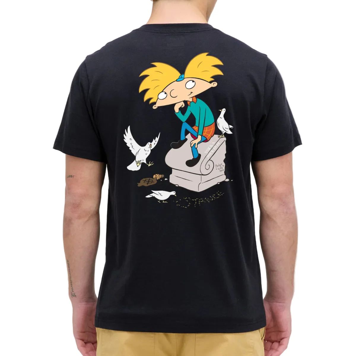 STANCE - Polera Stance Hey Arnold Stoop Black