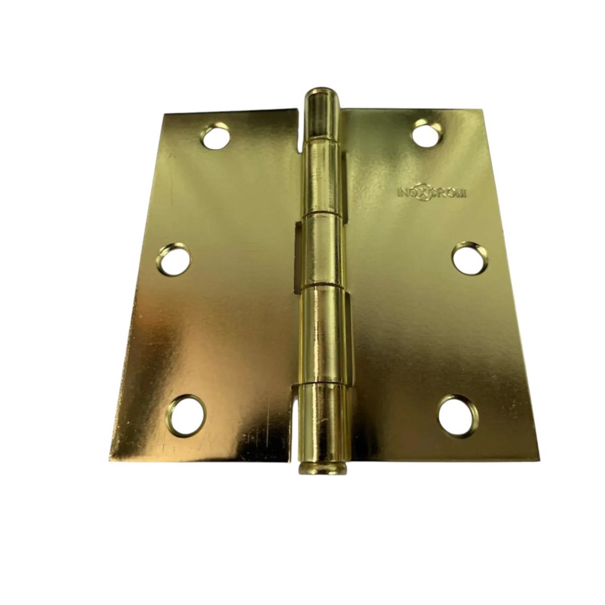 INOXCROM - Pack 2 Bisagras 3" x 3" BRONCEADA INOXIDABLE